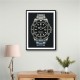 Rolex Submariner Cartoon Style Art Rolex Submariner Cartoon Style Art