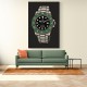 Rolex Submariner Starbucks Cartoon Style Art 