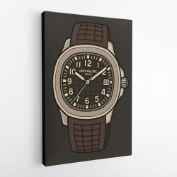 Patek Aquanaut Brown Cartoon Illistration 2 