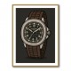 Patek Aquanaut Brown Cartoon Illistration 