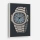 Patek Nautilus Blue Cartoon Style