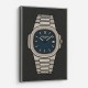 Patek Nautilus Blue Illistration