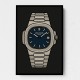 Patek Nautilus Blue Illistration