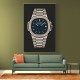 Patek Nautilus Blue Illistration