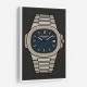 Patek Nautilus Blue Illistration