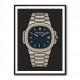 Patek Nautilus Blue Illistration