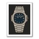 Patek Nautilus Blue Illistration