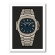 Patek Nautilus Blue Illistration