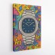 Patek Nautilus Graffiti Style Cartoon
