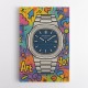 Patek Nautilus Graffiti Style Cartoon