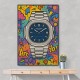 Patek Nautilus Graffiti Style Cartoon