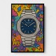 Patek Nautilus Graffiti Style Cartoon