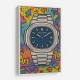Patek Nautilus Graffiti Style Cartoon