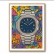 Patek Nautilus Graffiti Style Cartoon