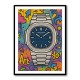 Patek Nautilus Graffiti Style Cartoon