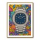 Patek Nautilus Graffiti Style Cartoon