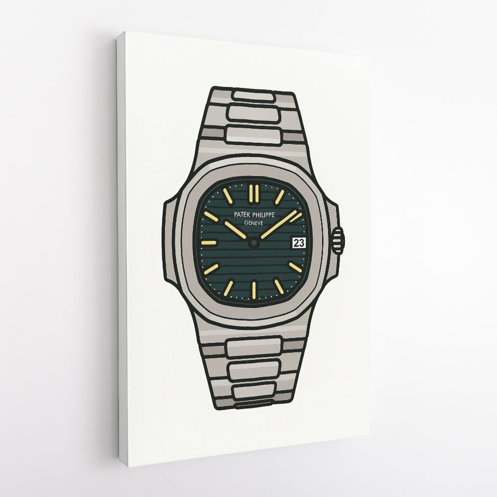 Patek Nautilus In a Cartoon Style