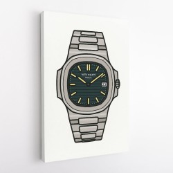 Patek Nautilus In a Cartoon Style