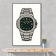 Patek Nautilus In a Cartoon Style