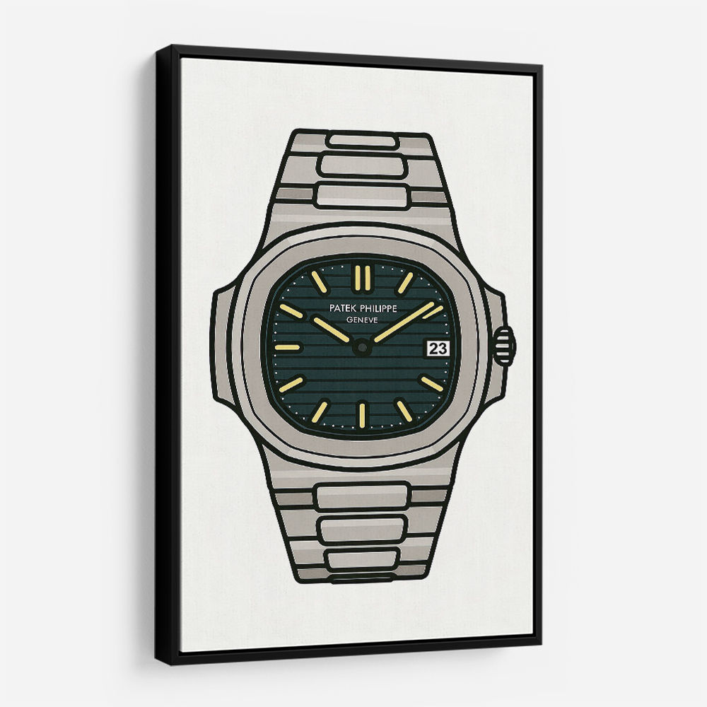 Patek Nautilus In a Cartoon Style