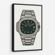 Patek Nautilus In a Cartoon Style
