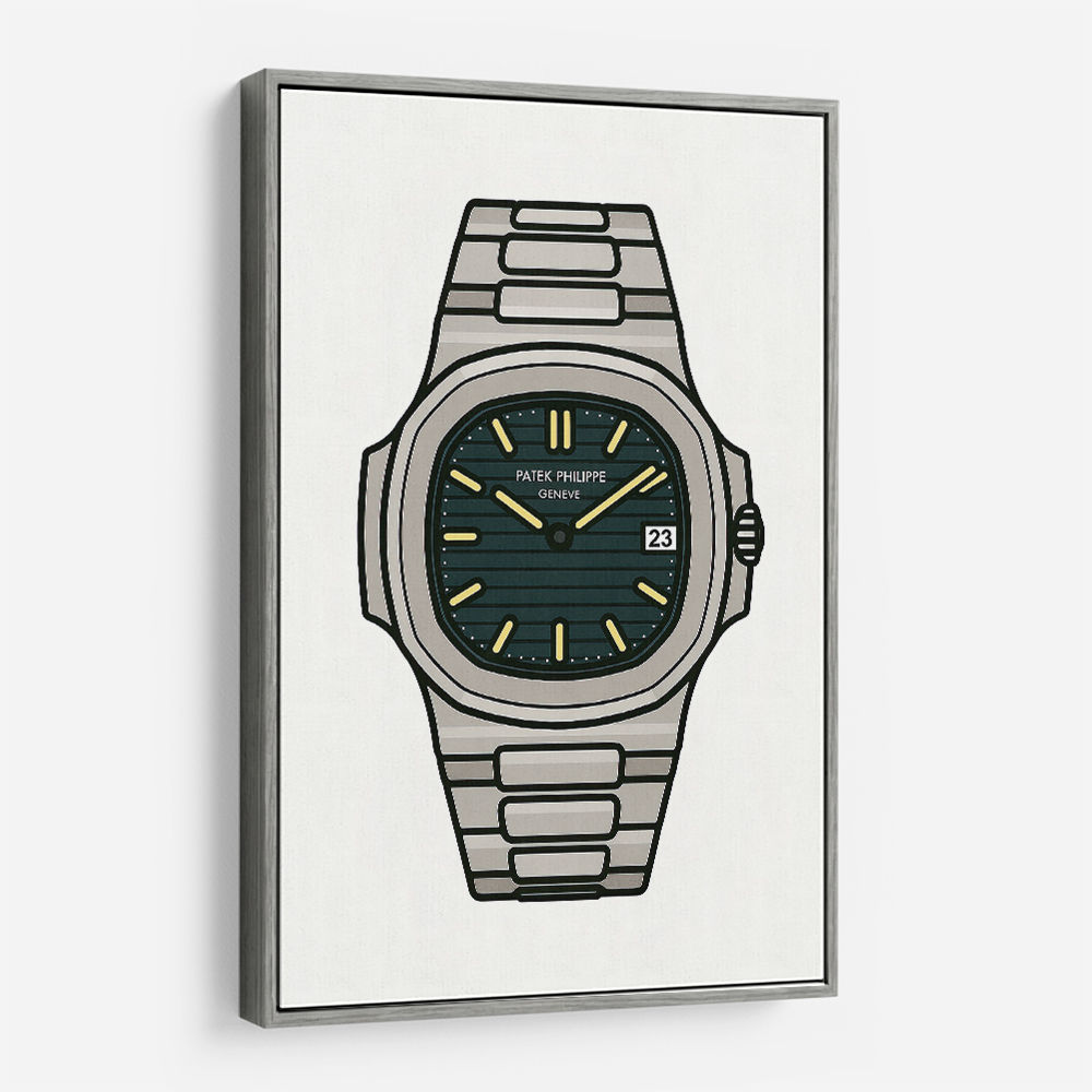 Patek Nautilus In a Cartoon Style