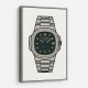 Patek Nautilus In a Cartoon Style