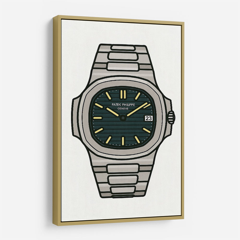 Patek Nautilus In a Cartoon Style