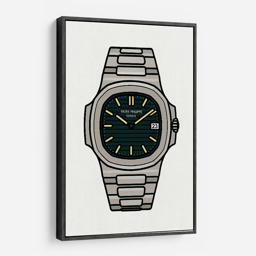 Patek Nautilus In a Cartoon Style