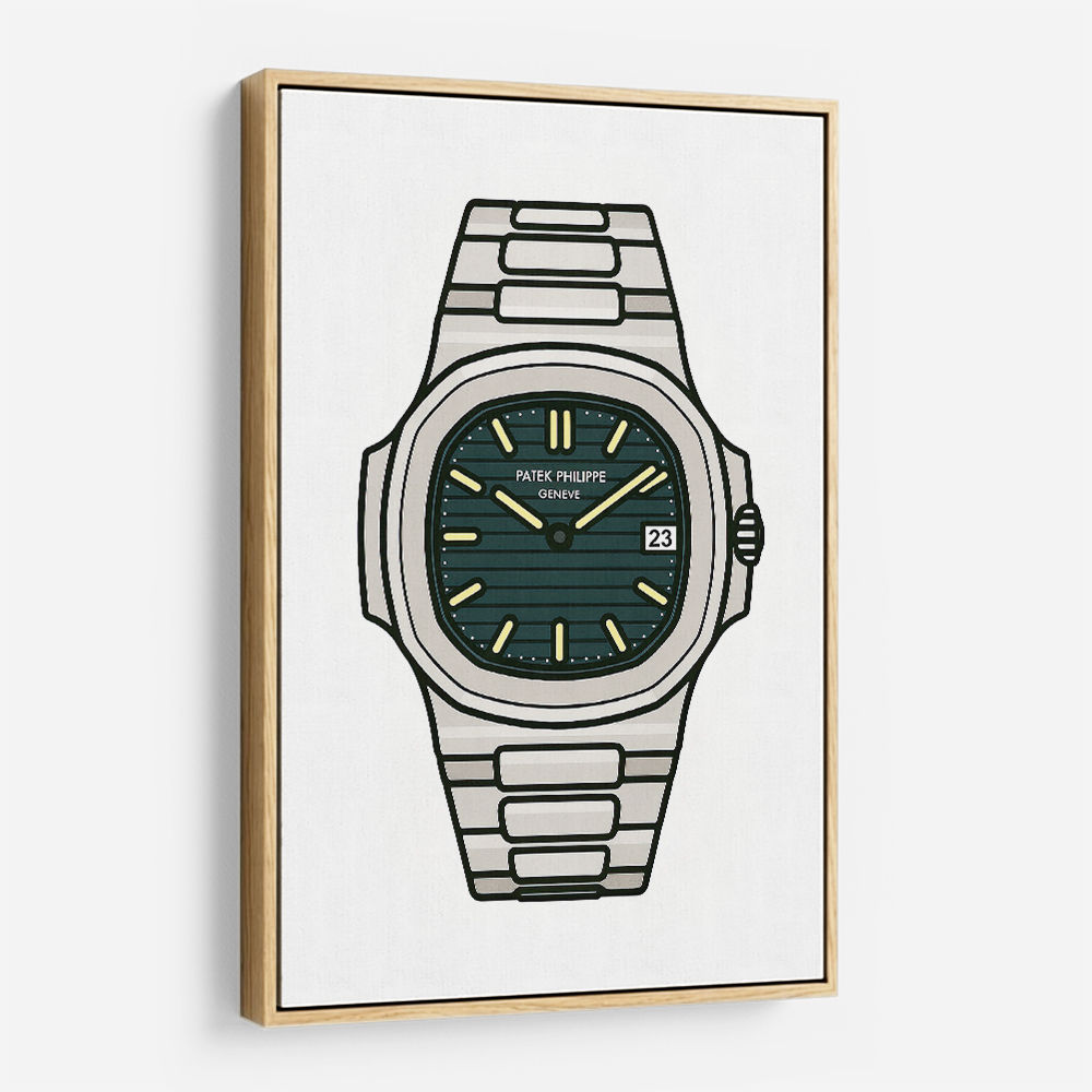 Patek Nautilus In a Cartoon Style