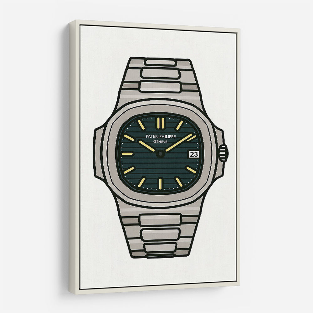 Patek Nautilus In a Cartoon Style