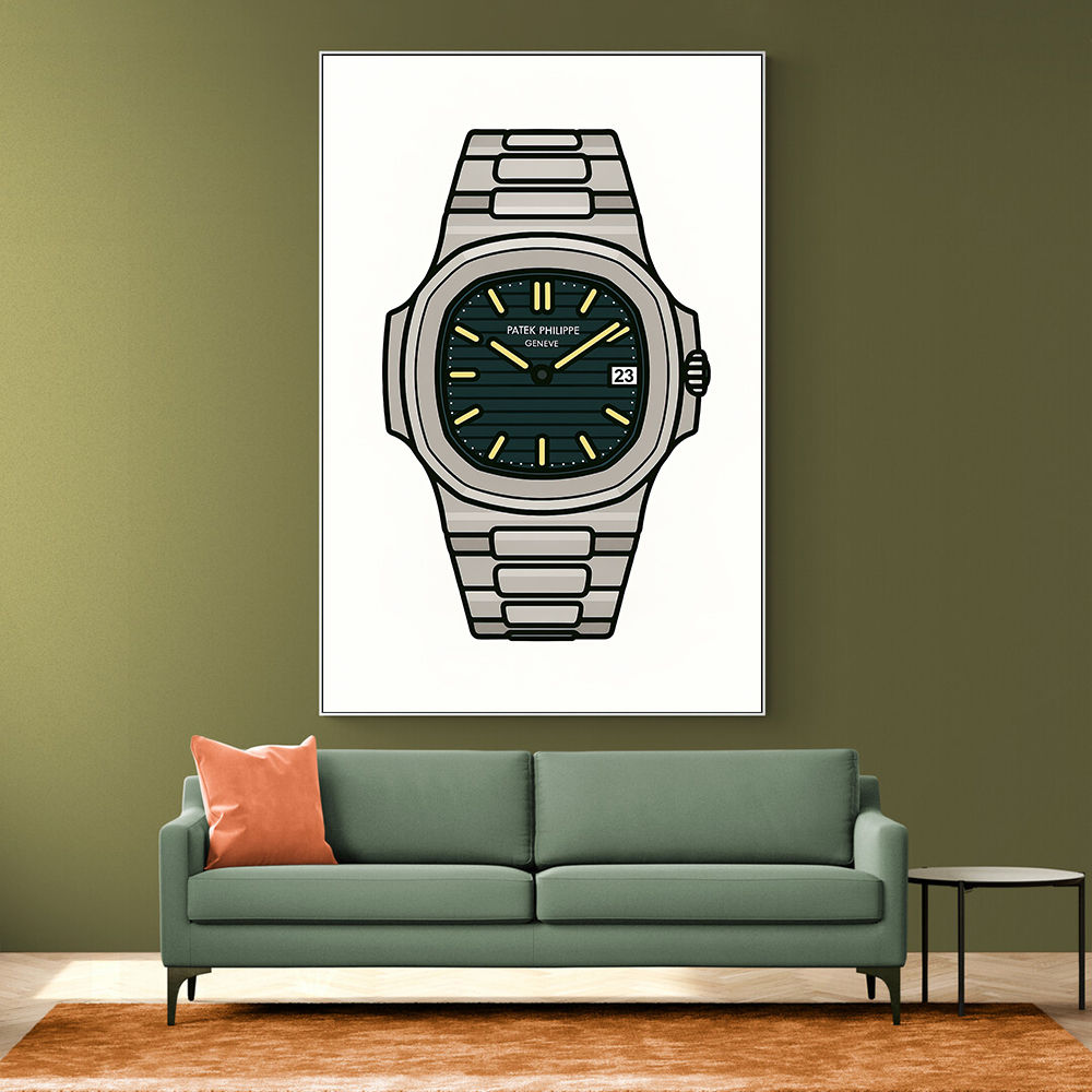 Patek Nautilus In a Cartoon Style