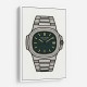 Patek Nautilus In a Cartoon Style