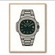 Patek Nautilus In a Cartoon Style
