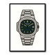 Patek Nautilus In a Cartoon Style