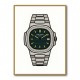 Patek Nautilus In a Cartoon Style