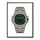 Patek Nautilus In a Cartoon Style