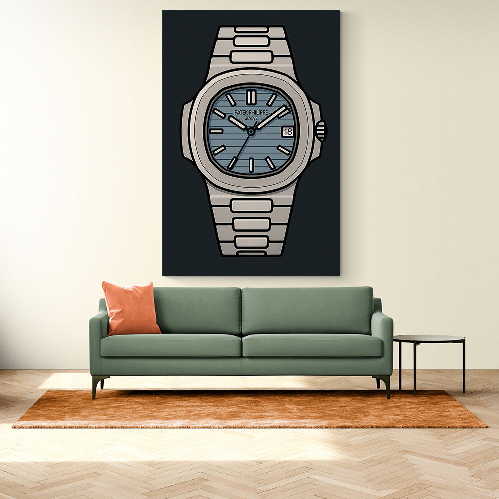 Patek Nautilus Tiffany Blue Illistration
