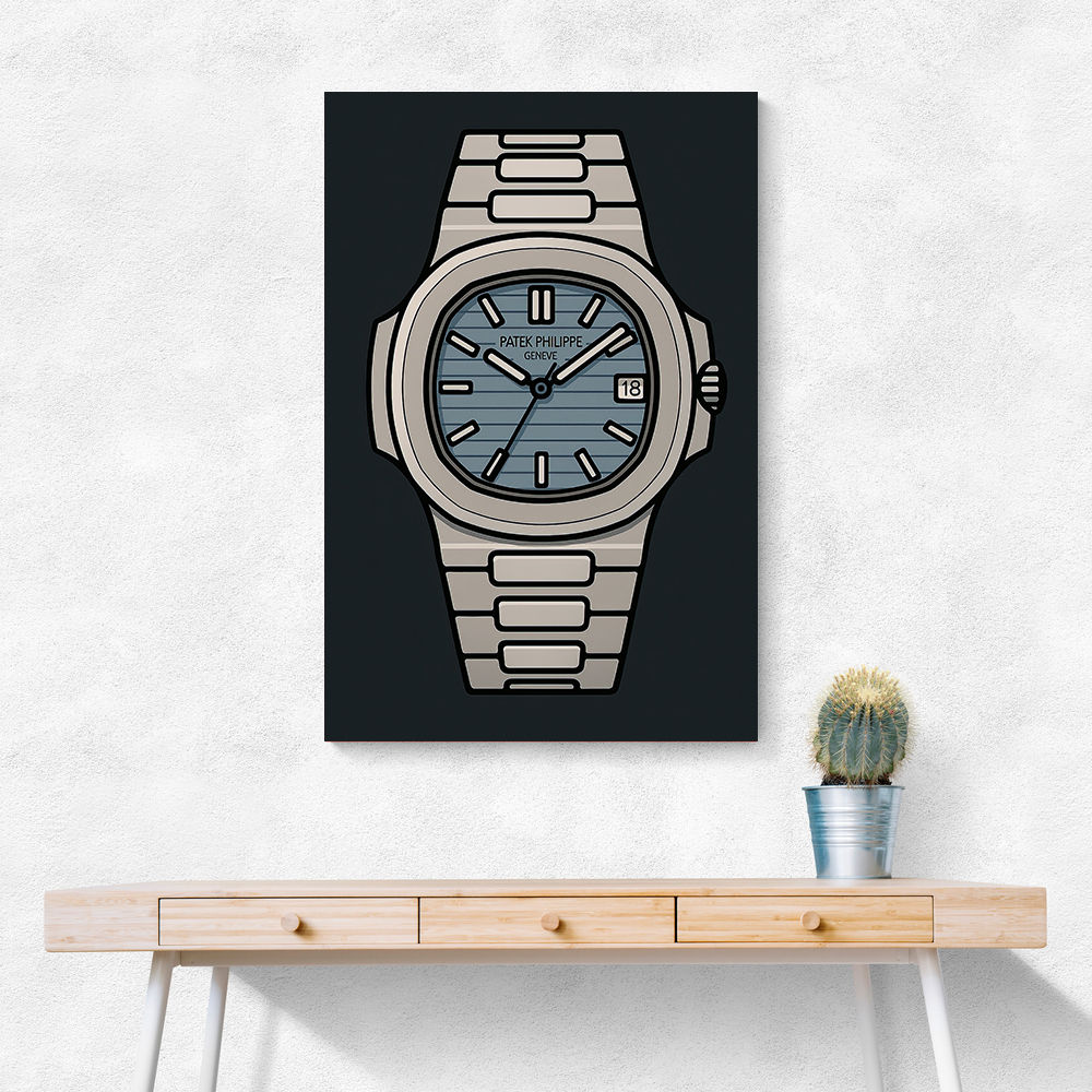 Patek Nautilus Tiffany Blue Illistration