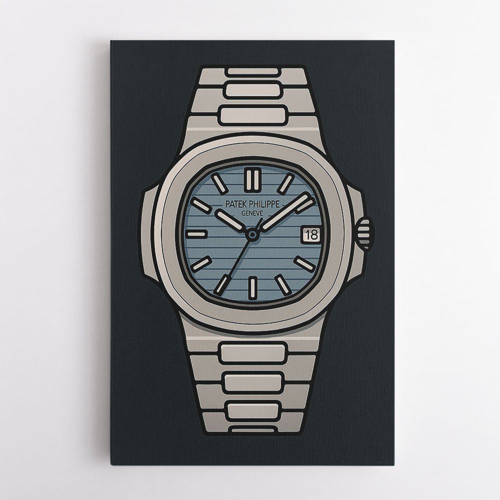 Patek Nautilus Tiffany Blue Illistration