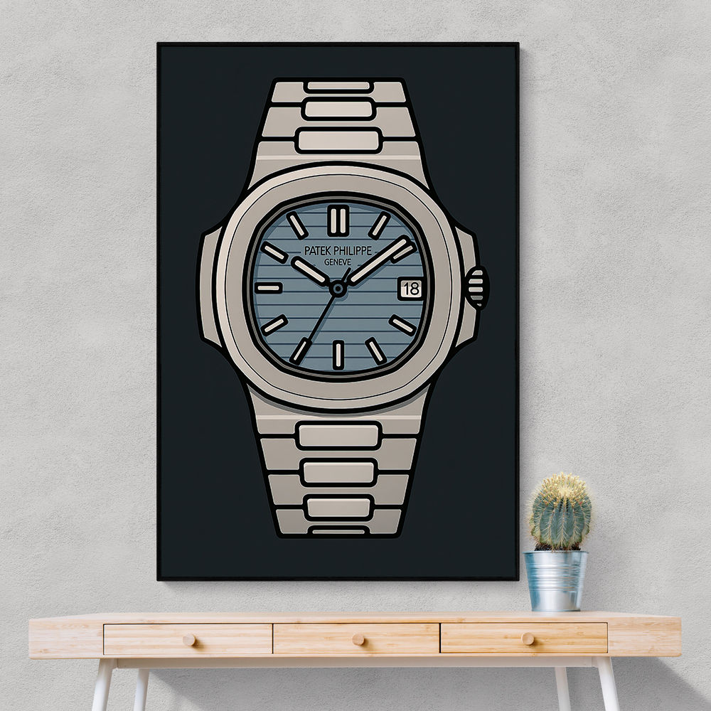 Patek Nautilus Tiffany Blue Illistration