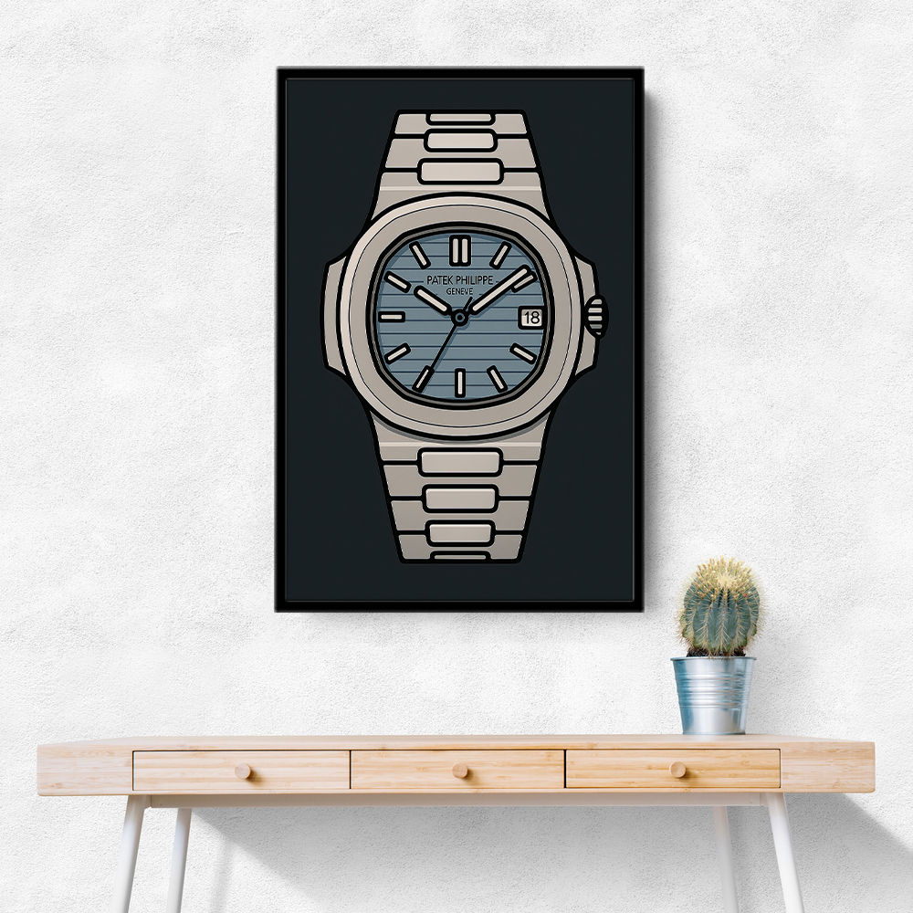 Patek Nautilus Tiffany Blue Illistration