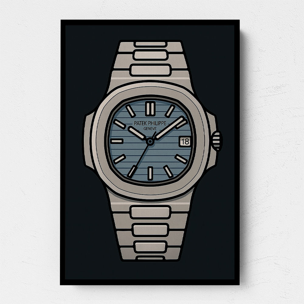 Patek Nautilus Tiffany Blue Illistration