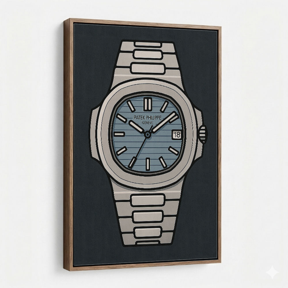 Patek Nautilus Tiffany Blue Illistration