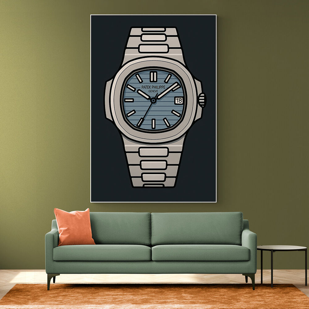 Patek Nautilus Tiffany Blue Illistration