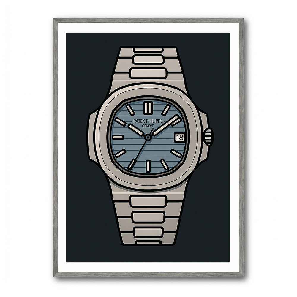 Patek Nautilus Tiffany Blue Illistration