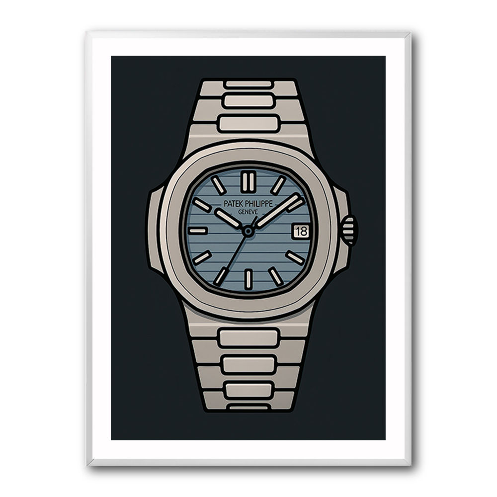 Patek Nautilus Tiffany Blue Illistration