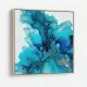 Alcohol Ink Light Blue 2 Abstract Wall Art Alcohol Ink Light Blue 2 Abstract Wall Art