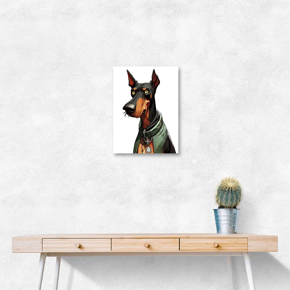 Doberman Cartoon 3 Doberman Cartoon 3