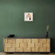 White and Brown Terrazzo Flowerpot White and Brown Terrazzo Flowerpot